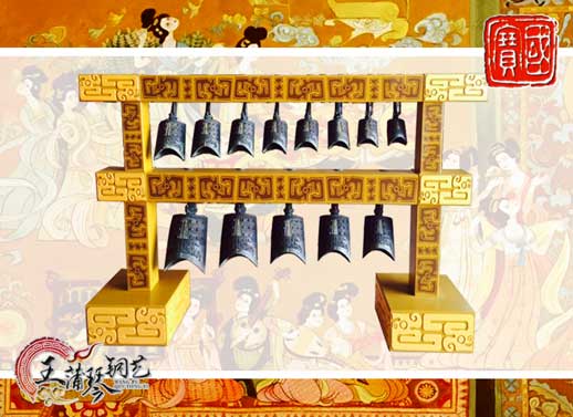 13件漢式編鐘、20件漢式編磬（特制）