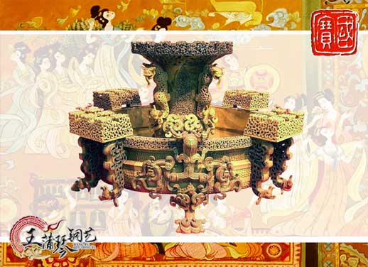 銅尊盤，曾侯乙尊盤，國(guó)寶級(jí)文物之一