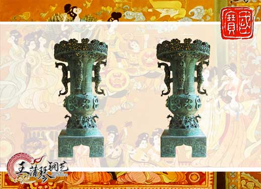 曾侯乙銅尊，武漢東湖賓館雕塑