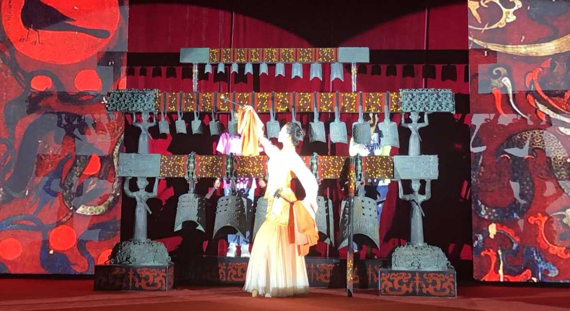 隨州編鐘音樂(lè)《楚商》古樂(lè)欣賞！